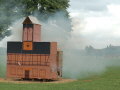 1864 setzte ein Blitzschlag die Schule in Brand.