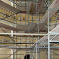 Ger&uuml;st in der Kirche