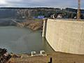 28.12.2011: Erstes Wasser im Staubecken