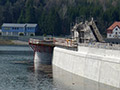 14.04.2012: Arbeiten an der Mauerkrone